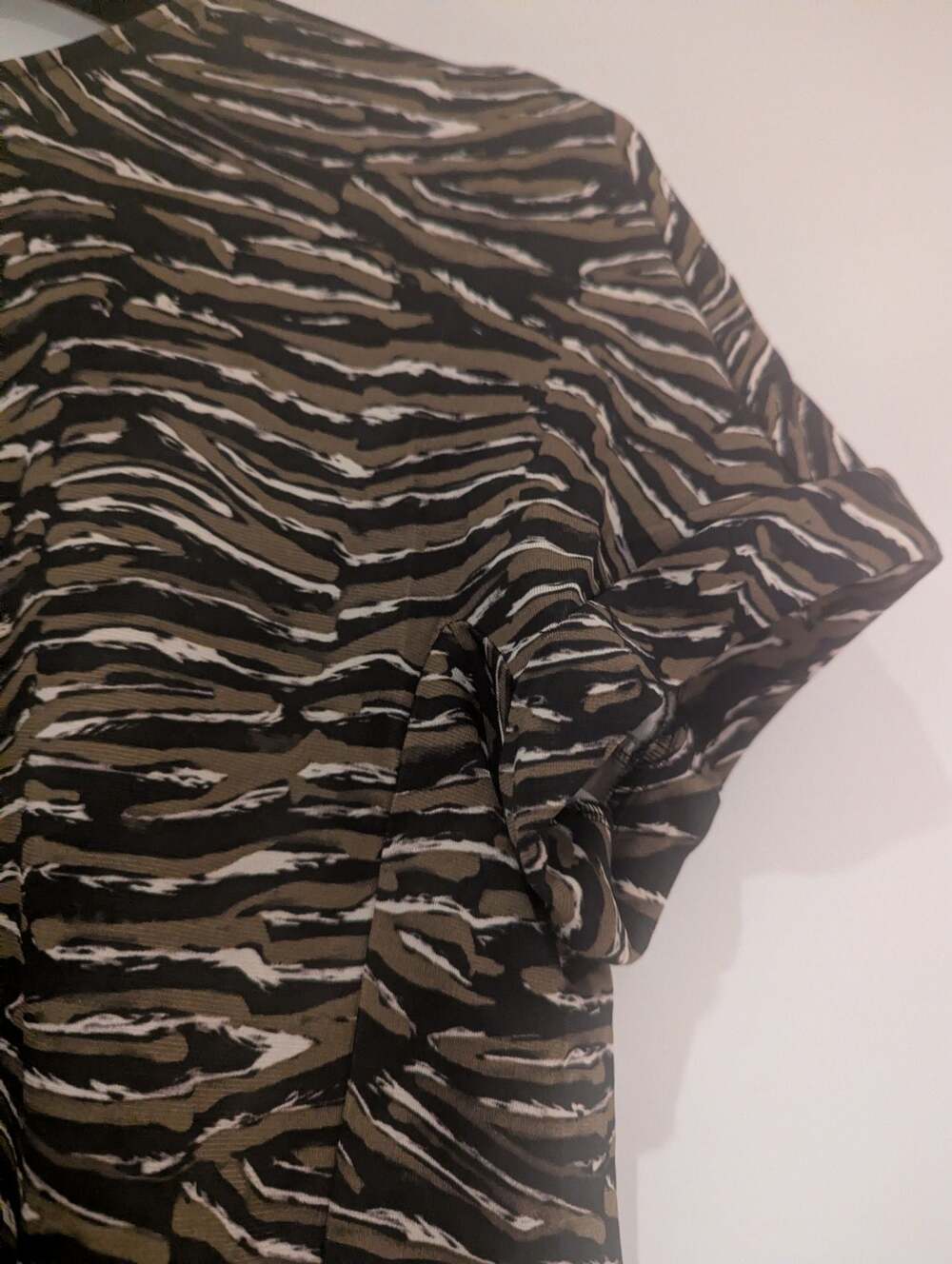 Just Cavalli Zebra Print Short Sleeve Dress Size 36 - Picture 5 of 9
